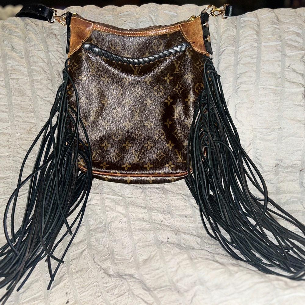 Authenticated Louis Vuitton Odeon PM with fabulous revamp COA in photos **USA**